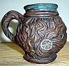 Wild Haired Girl Tankard #4