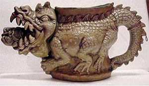 THE ALLIGATOR WRESTLER TANKARD (1971)