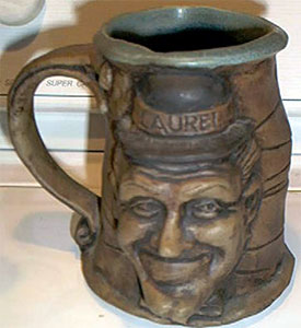 LAUREL AND HARDY TANKARD