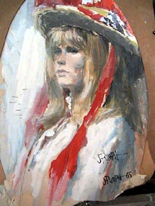 woman from school