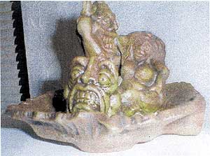 Three Figures Ashtray